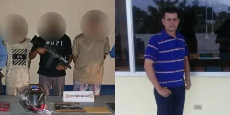 Capturan a dos sospechosos de crimen en La Ceiba