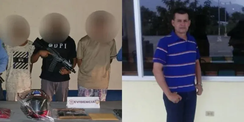 Capturan a dos sospechosos de crimen en La Ceiba