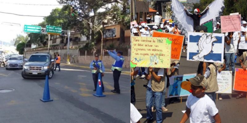 Más de 20 calles cerrarán este sábado en Tegucigalpa por la Caminata de Oración