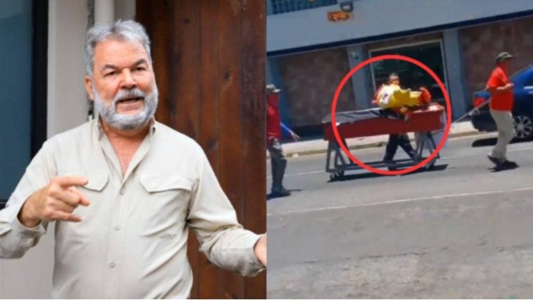 Contreras responde a polémica por ataúd