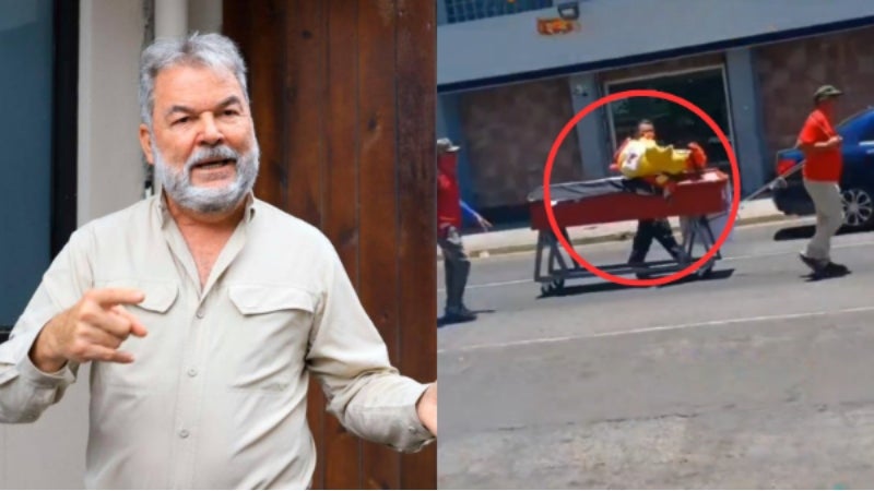 Contreras responde a polémica por ataúd