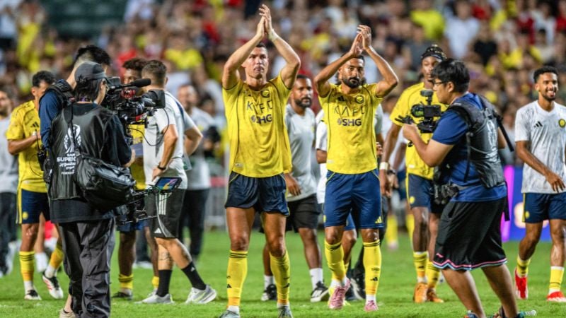 Gracias a Cristiano Ronaldo, el fútbol de Arabia Saudita está en el mapa mundial.