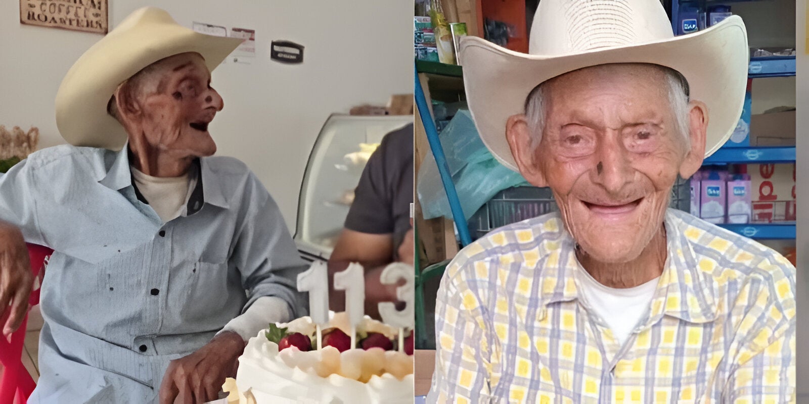 Don Chemita: el hondureño de 113 años que sigue trabajando con energía