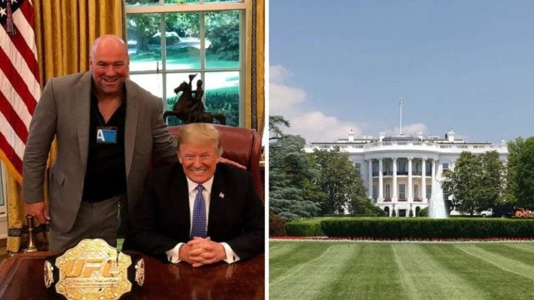 El presidente de los Estados Unidos, Donald Trump, autorizó la realización de una velada de Artes Marciales Mixtas en la Casa Blanca.