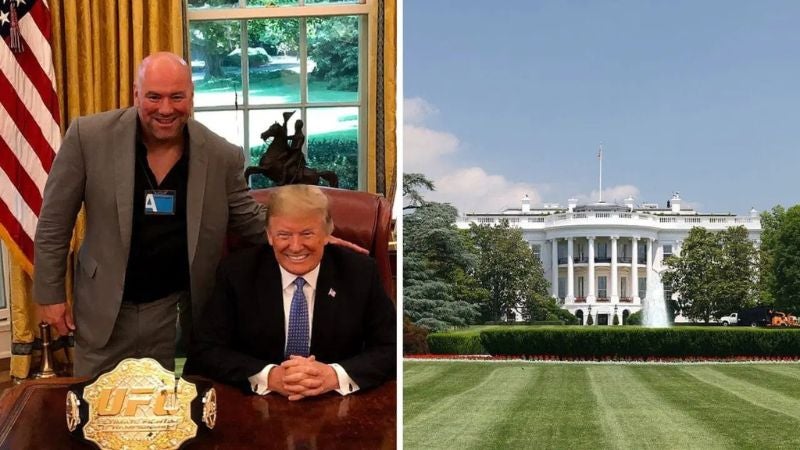 El presidente de los Estados Unidos, Donald Trump, autorizó la realización de una velada de Artes Marciales Mixtas en la Casa Blanca.