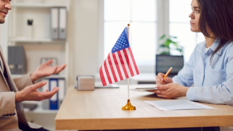 entrevista de green card