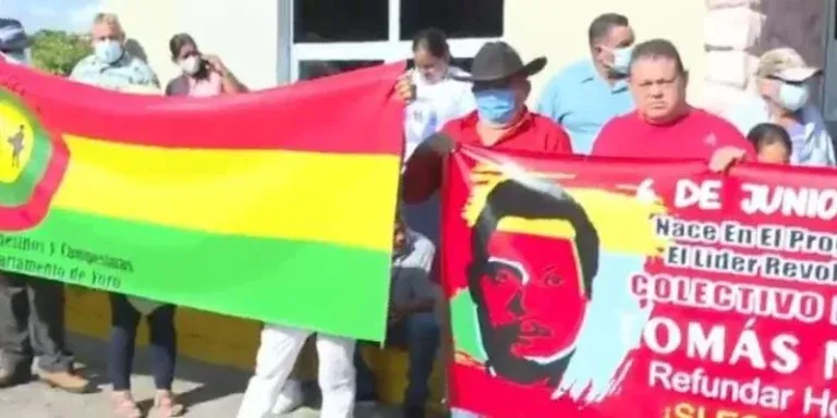 "Negligencia médica": Campesinos protestan en El Progreso, Yoro
