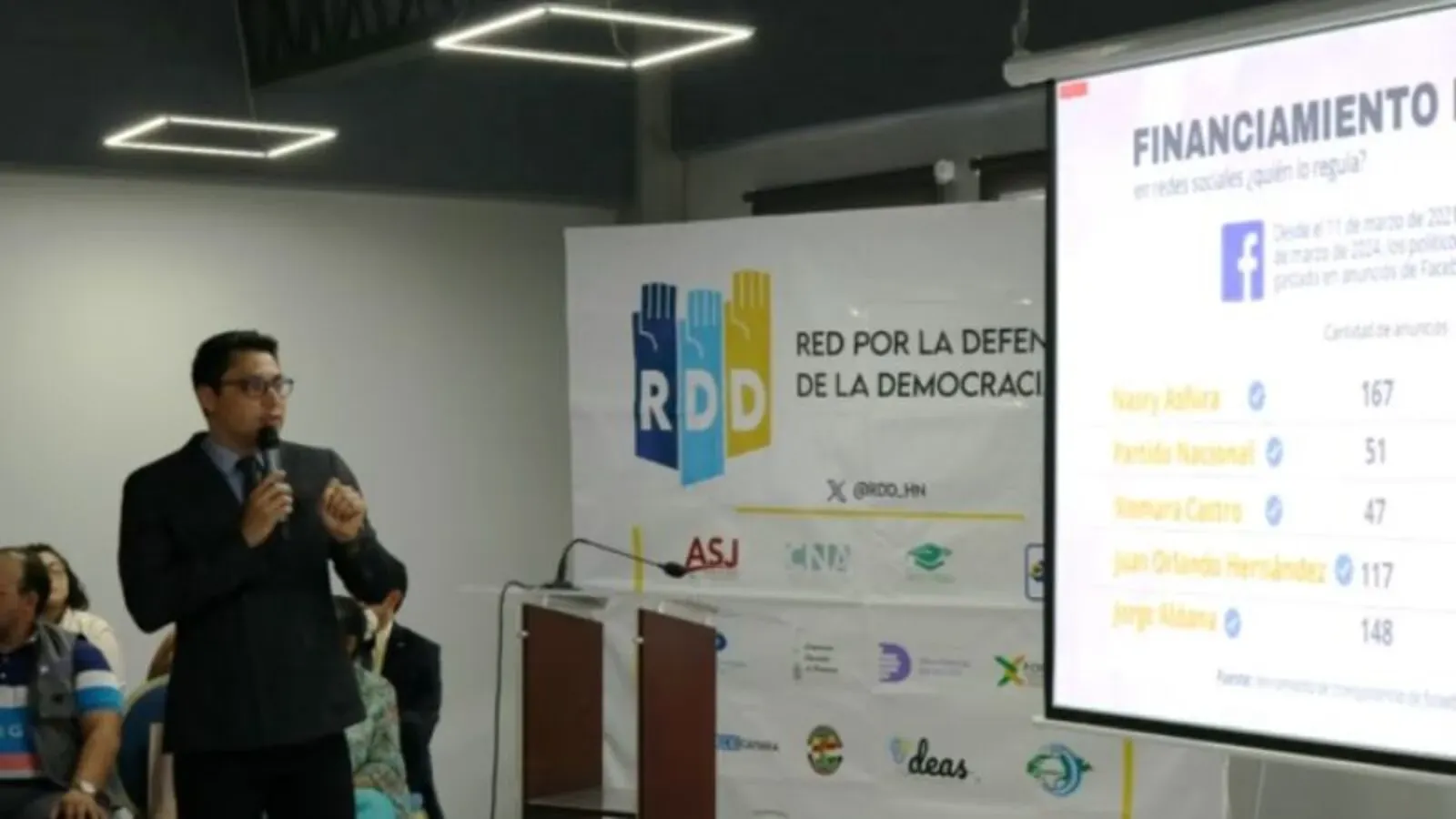 RDD alerta sobre riesgos para la democracia 