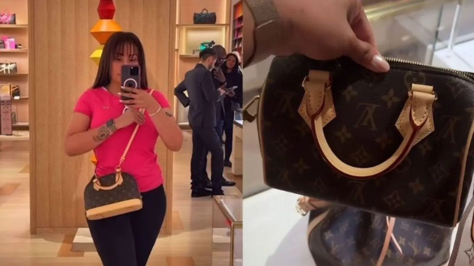 Elsa Oseguera presume costosa cartera