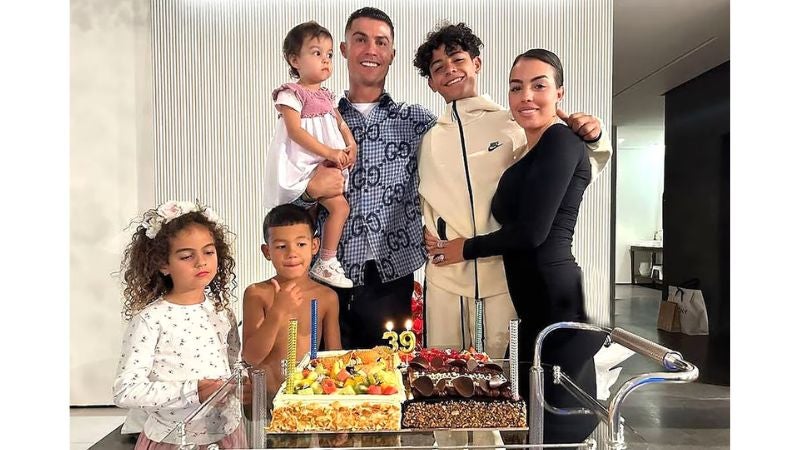 Georgina Rodríguez y Cristiano Ronaldo