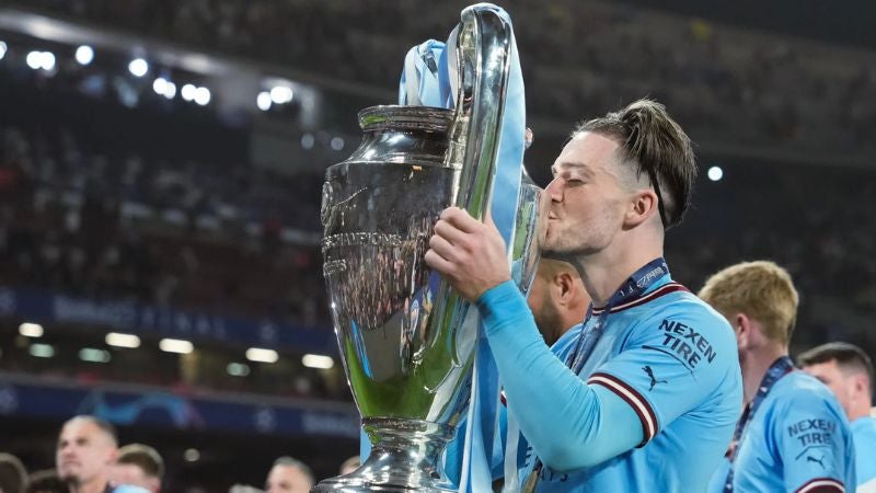 El inglés se coronó campeón de la Champions League en la temporada 2022/23.