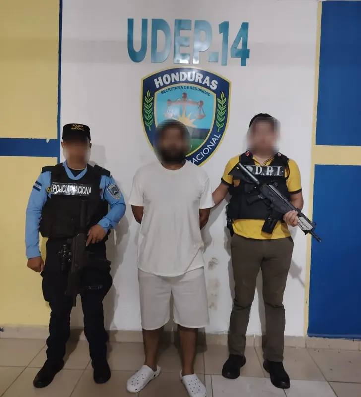 Hombre capturado en El Poy