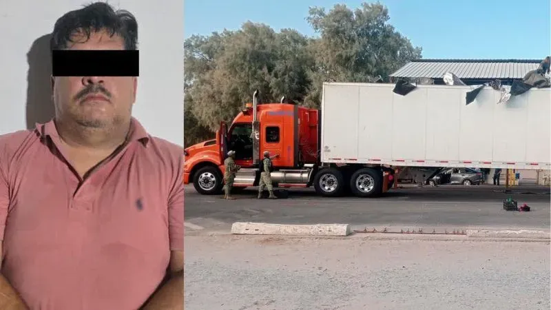 Hombre cocaína México