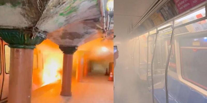 ¡Caos en hora pico! Incendio en tren NY–NJ causa pánico y deja 13 afectados por humo