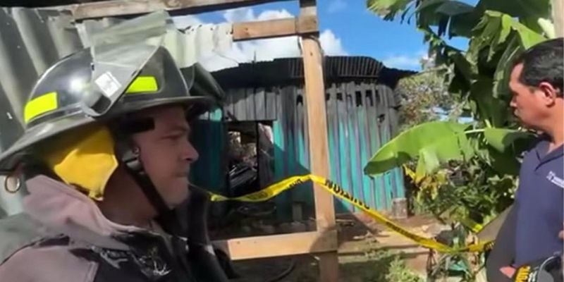 Hombre muere calcinado en incendio en la colonia Santa Clara de Comayagüela