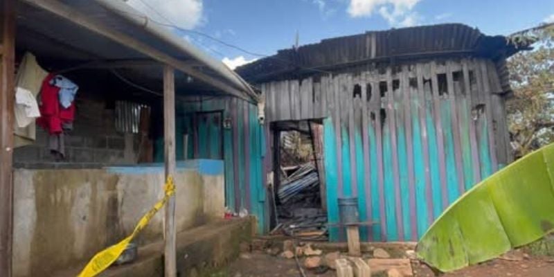 Hombre muere calcinado en incendio en la colonia Santa Clara de Comayagüela