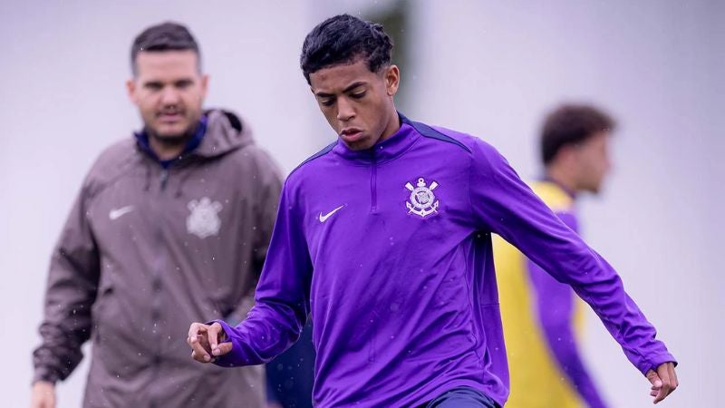 El futbolista que causó el conflicto entre el Corinthians y el City Group es el juvenil de 16 años Kauê Furquim.