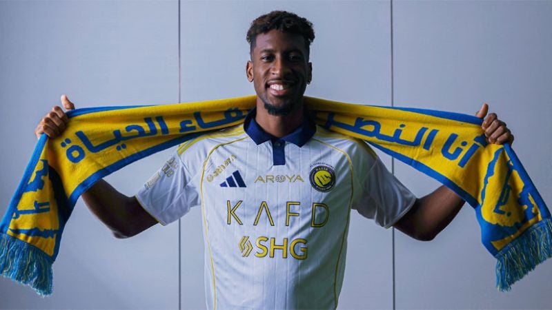 El francés Kingsley Coman dejó el Bayern de Múnich, al que defendió durante diez años, y fichó por el Al Nassr de Arabia Saudita.