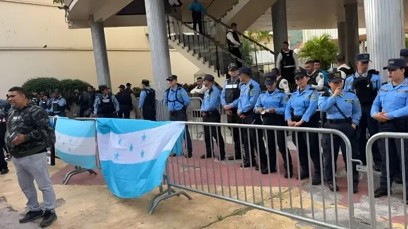 masiva protesta afectados Koriun