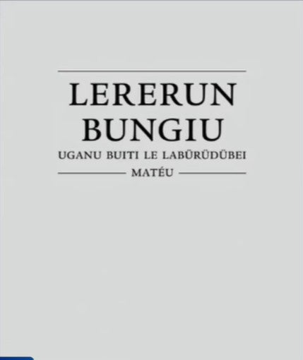 Libro de Mateo en Garifuna