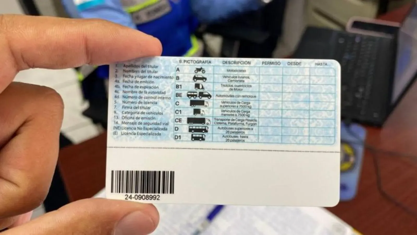  Licencia de conducir en Honduras