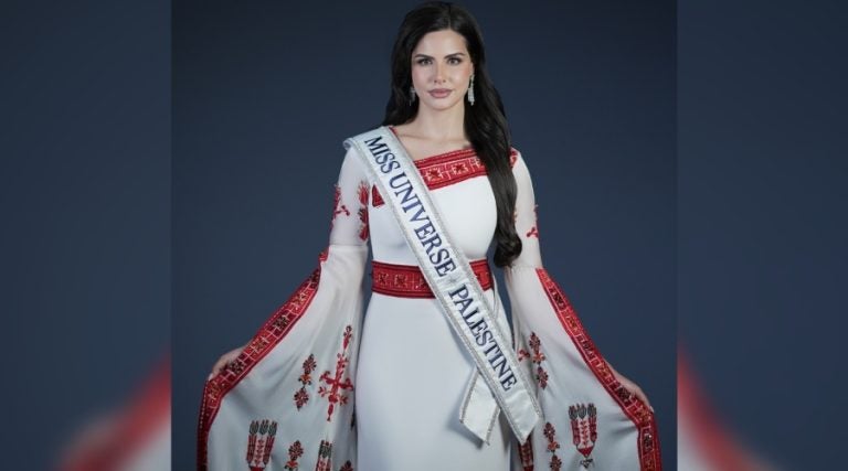 Nadeen Ayoub será la primera representante de Palestina en Miss Universo