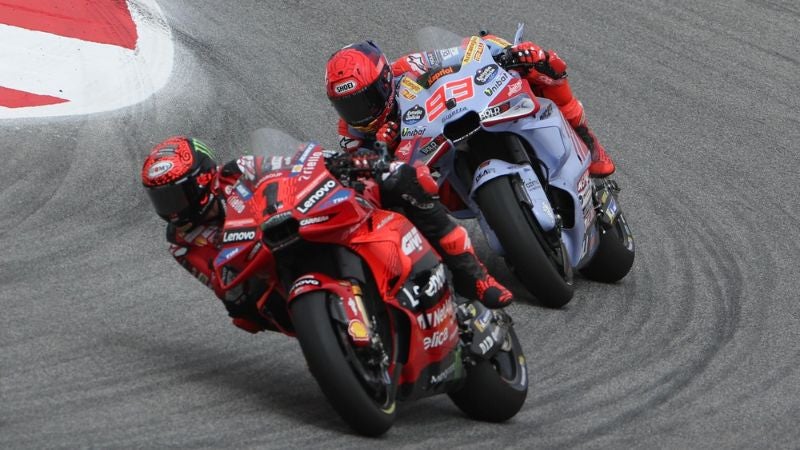 Marc Márquez tiene una amplia ventaja sobre su más cercano perseguidor, su hermano Álex.