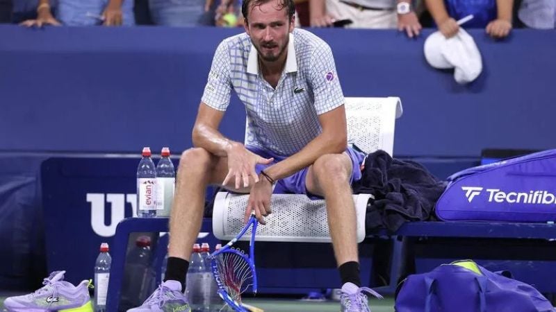 El ruso Daniil Medvedev tiene que pagar una multa de 42.500 dólares.