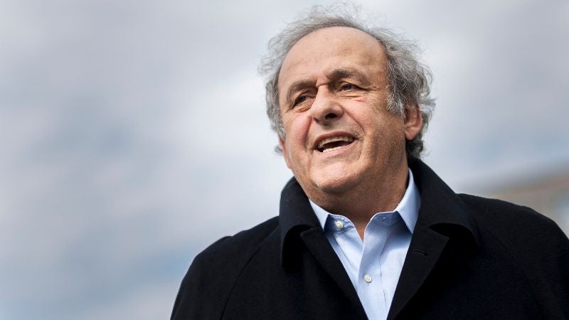El francés Michel Platini siempre consideró que la acusación era para impedirle que llegara a la presidencia de la FIFA.