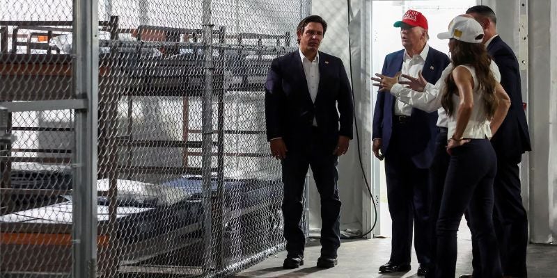 EEUU anuncia nuevo centro de detención para migrantes en Florida