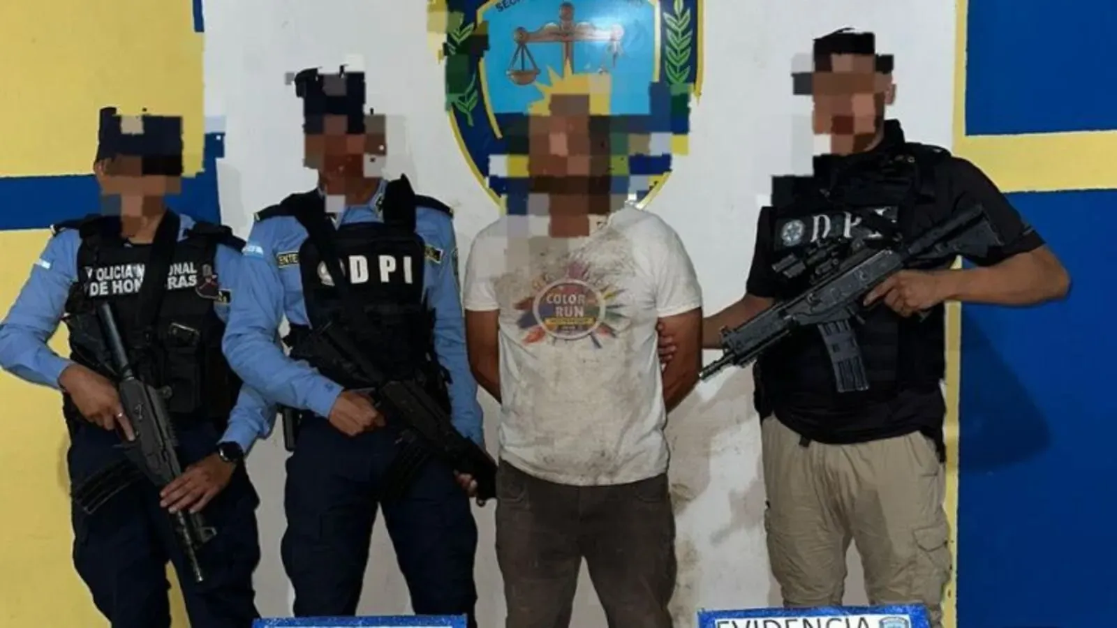 Capturan banda delictiva en Ocotepeque