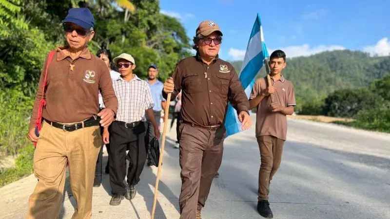 Caminata padre Leopoldo paz