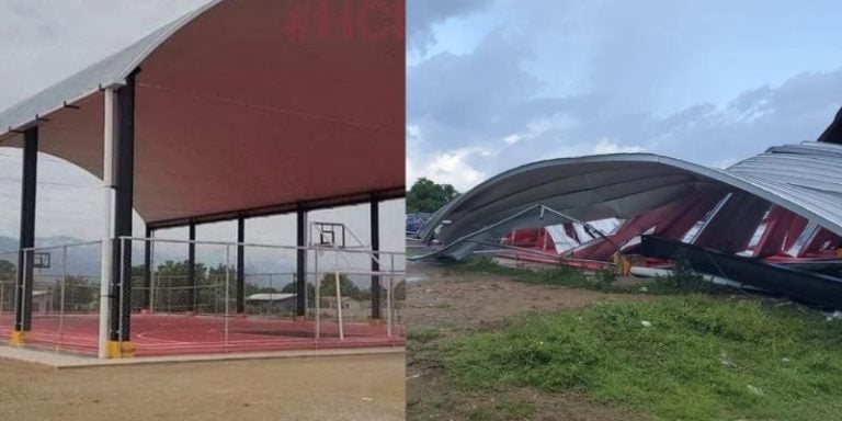 “No fue el viento, fue el mal diseño”: arquitecto cuestiona millonaria obra colapsada en Olanchito