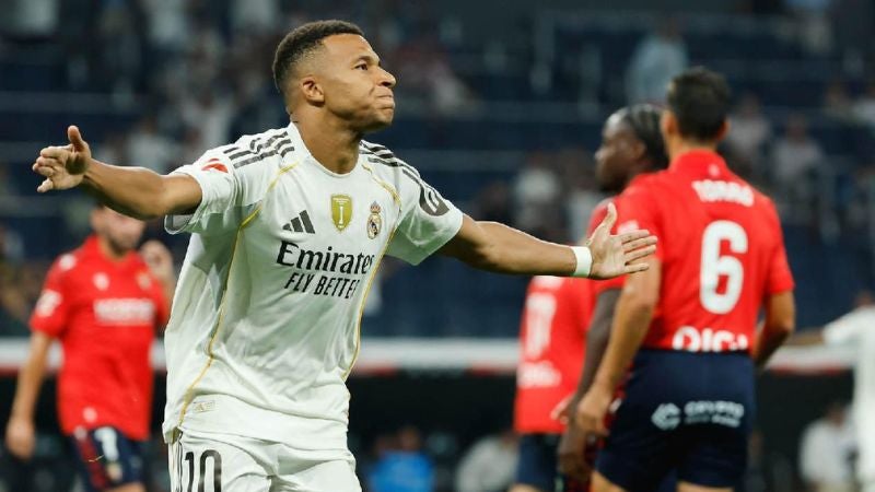 El Real Madrid logró vencer 1 a 0 al Osasuna en su debut de LaLiga de España.