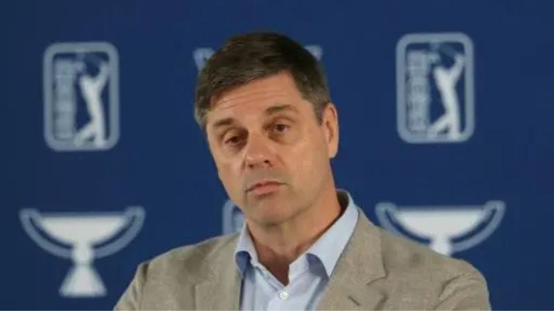 El director ejecutivo de la PGA, Brian Rolapp, destacó el nuevo puesto de Woods en una entrevista el nuevo puesto de Woods.