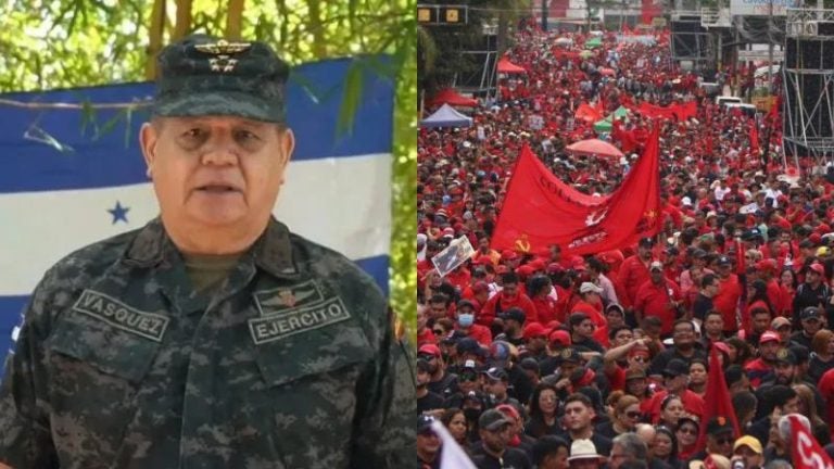 Romeo Vásquez no baja la vara contra movilización de Libre: “No se dejen utilizar”
