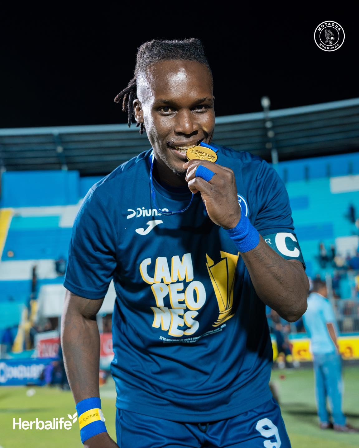 El último título de Rubilio Castillo con Motagua fue en el Apertura 2024 frente a Olimpia.
