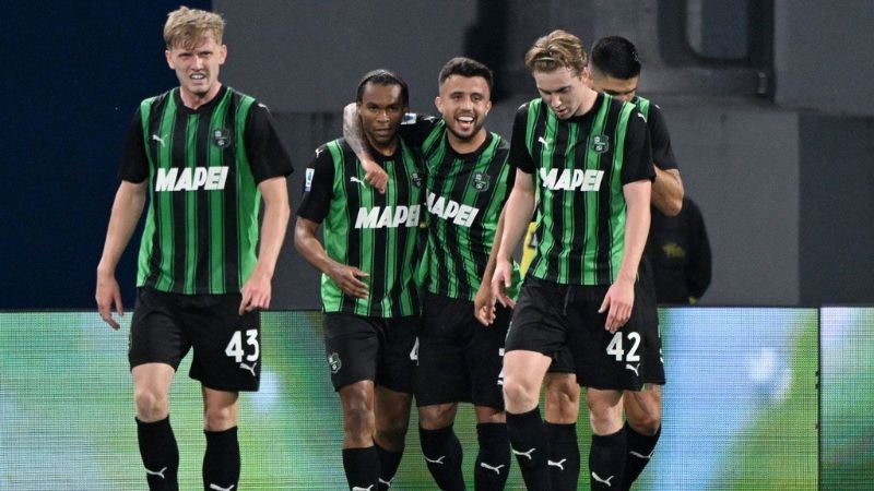 El Sassuolo logró ascender de nuevo a la Serie A tras una temporada en la segunda división italiana.