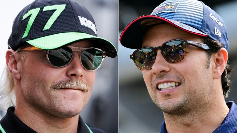 El expiloto de Red Bull, Sergio Pérez, y el piloto reserva de Mercedes, Valtteri Bottas, conducirán para Cadillac la próxima temporada.