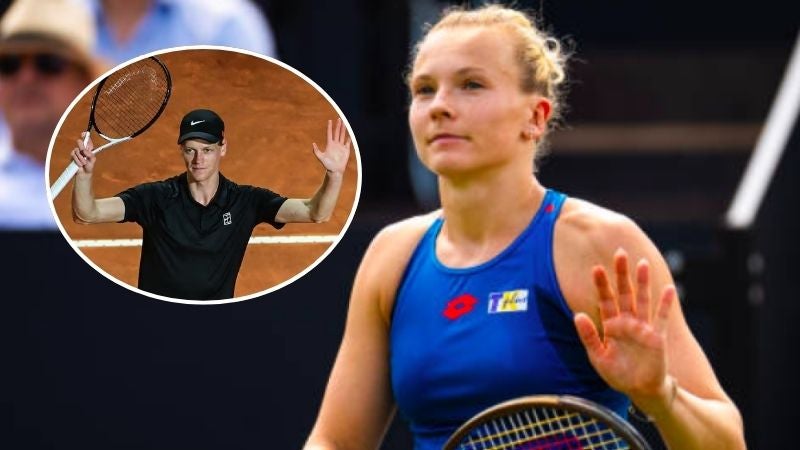 La pareja Jannik Sinner y Katerina Siniakova, decidieron retirarse del torneo mixto del US Open por una cuestión de enfermedad del tenista italiano.