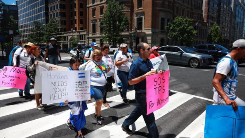 TPS movilización migrantes