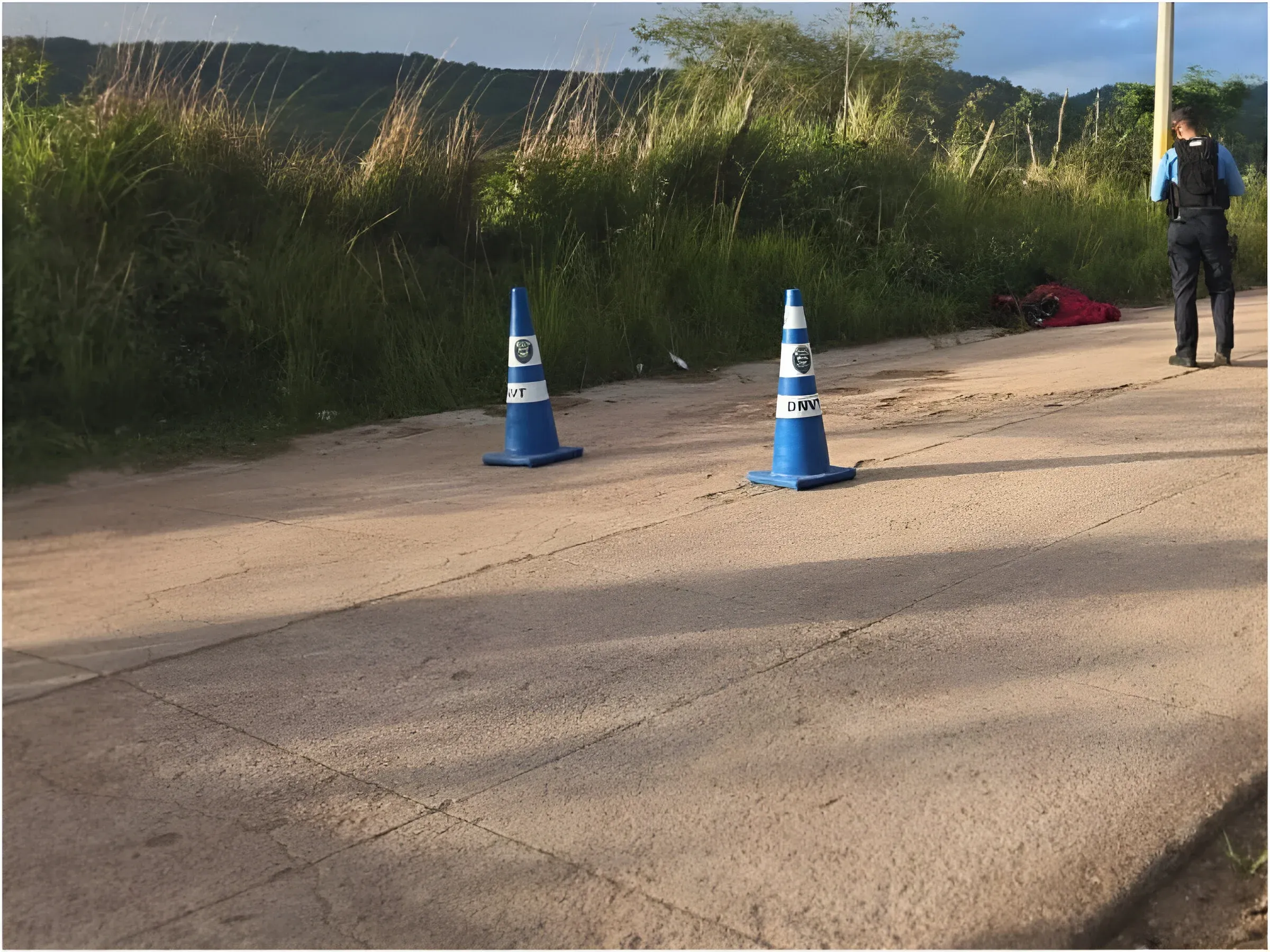 Un cadáver ensabanado en Tegucigalpa (1)