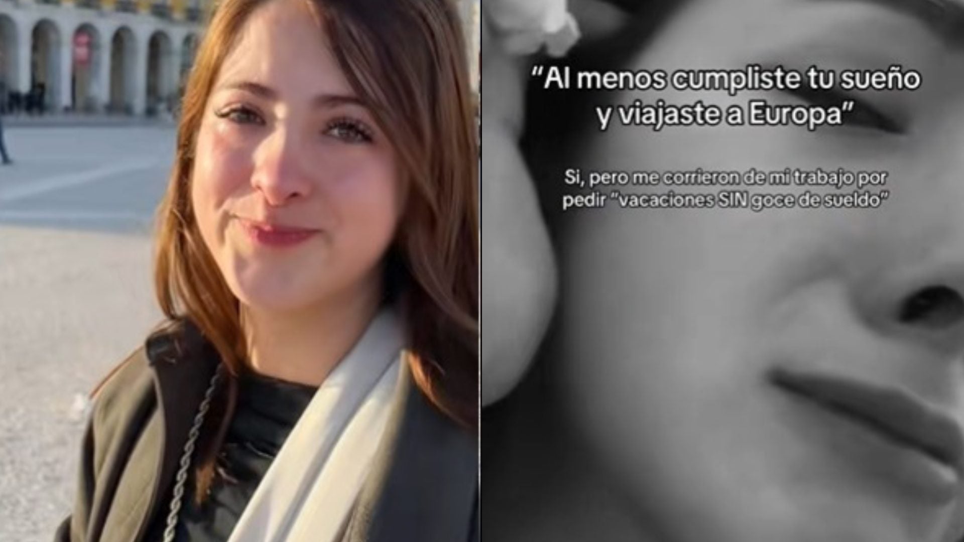 Joven mexicana pierde su trabajo tras vacacionar Europa