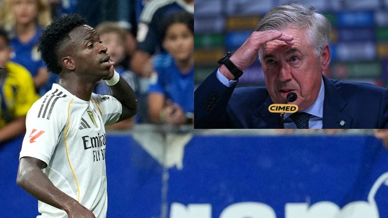 El delantero del Real Madrid, Vinicius, no escuchó su nombre para integrar la selección brasileña que dirige Carlo Ancelotti.