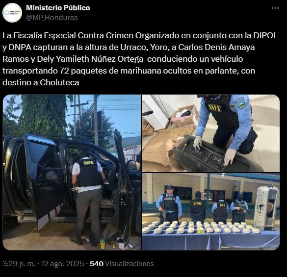 Parlante droga 