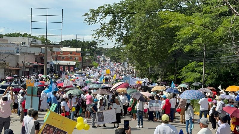 Caminatas de oración en Honduras