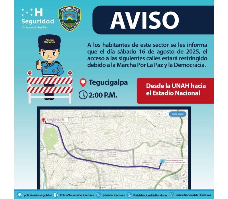 Caminata de Oración en TGU