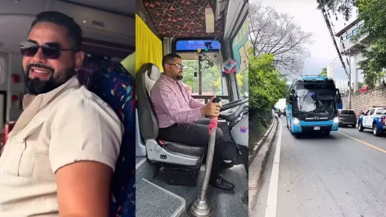 Conductor de bus hondureño