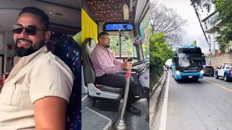 Conductor de bus hondureño