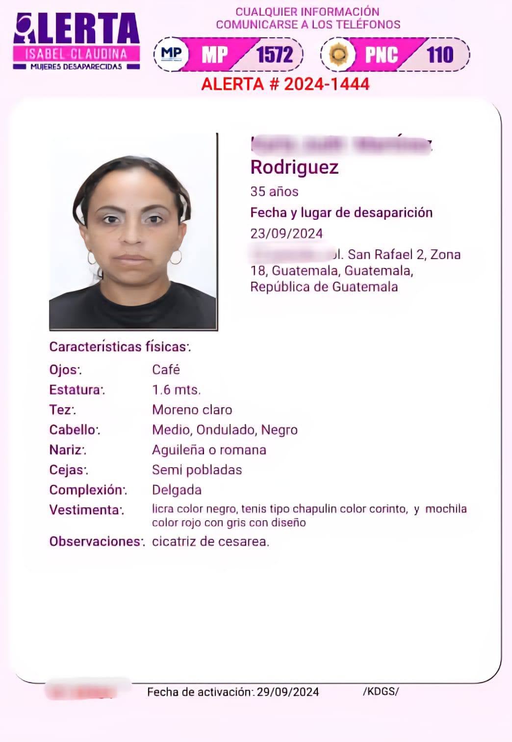 desaparecida 